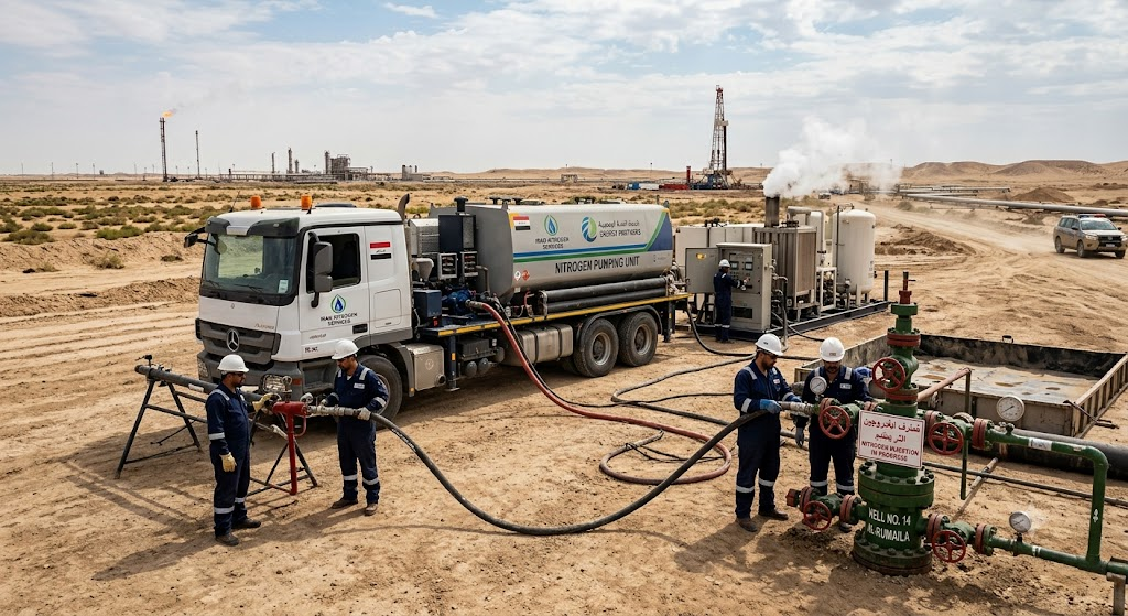 : Oil & gas nitrogen services in Iraq: Building Safer Pipeline and Process Operations